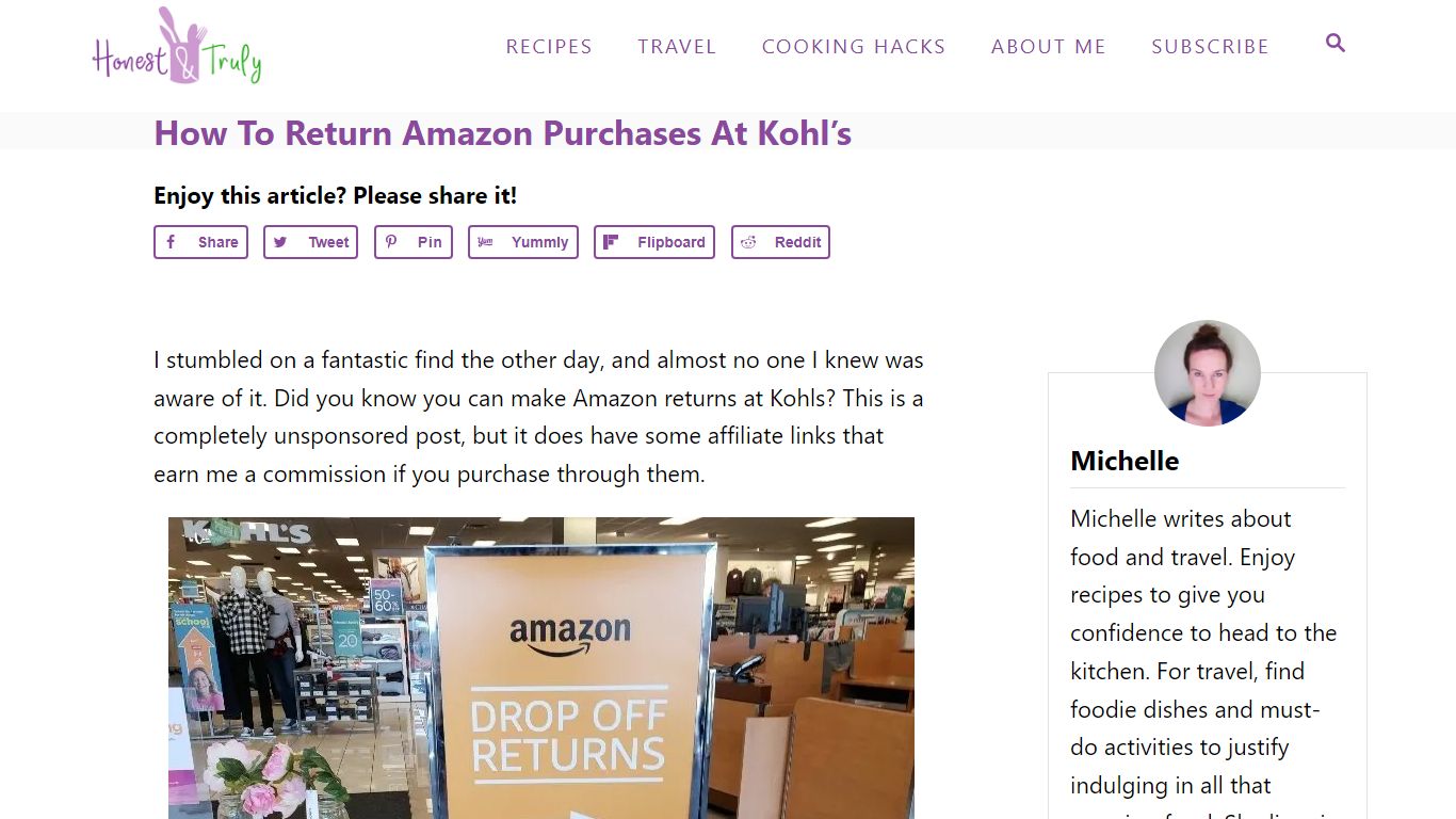 How To Return Amazon Purchases At Kohl’s - Honest And Truly!